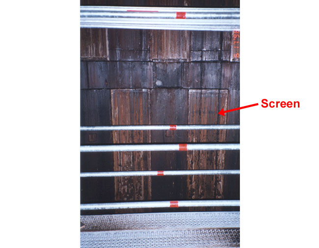 Continuous digester screens (UPM-Kymmene)
