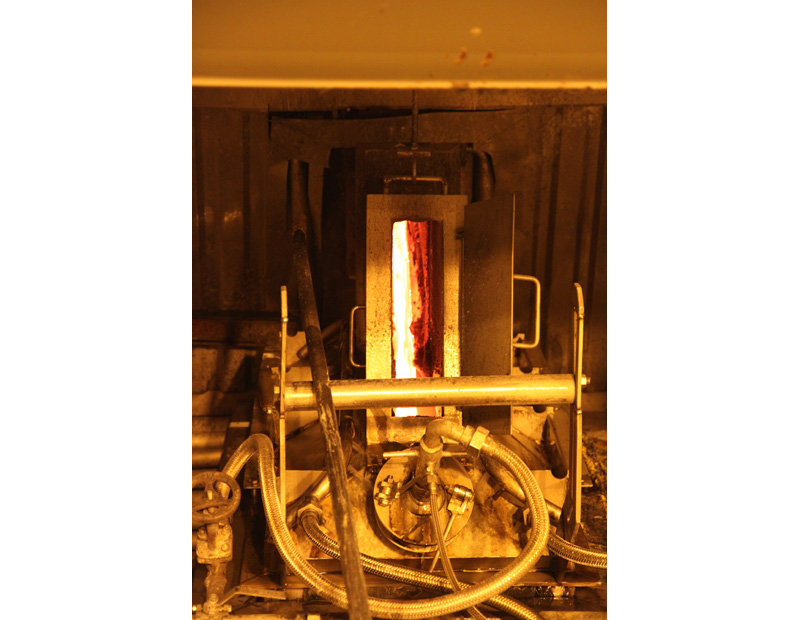 Smelt spout of recovery boiler (Prowledge)
