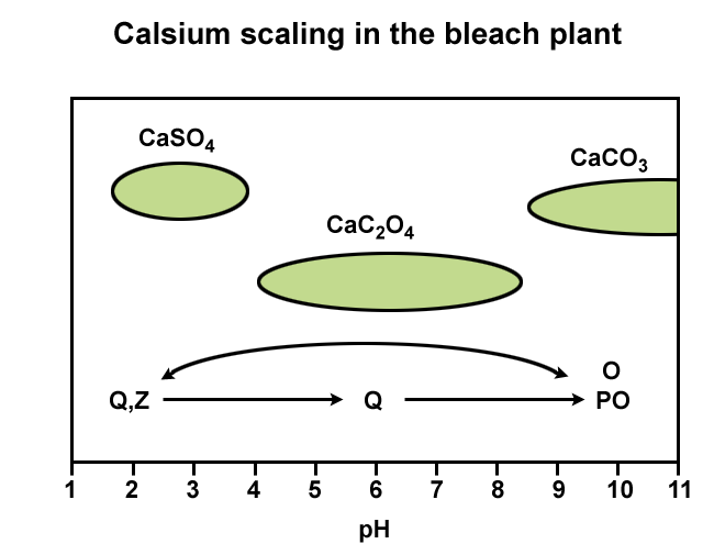 Calsium scaling in the bleach plant (Valmet)