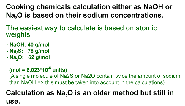 Cooking chemicals transformations (VTT)