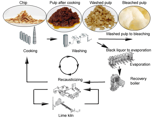 Separation of black liquor in the sulfate pulp process (Andritz, Valmet, UPM-Kymmene, Prowledge)